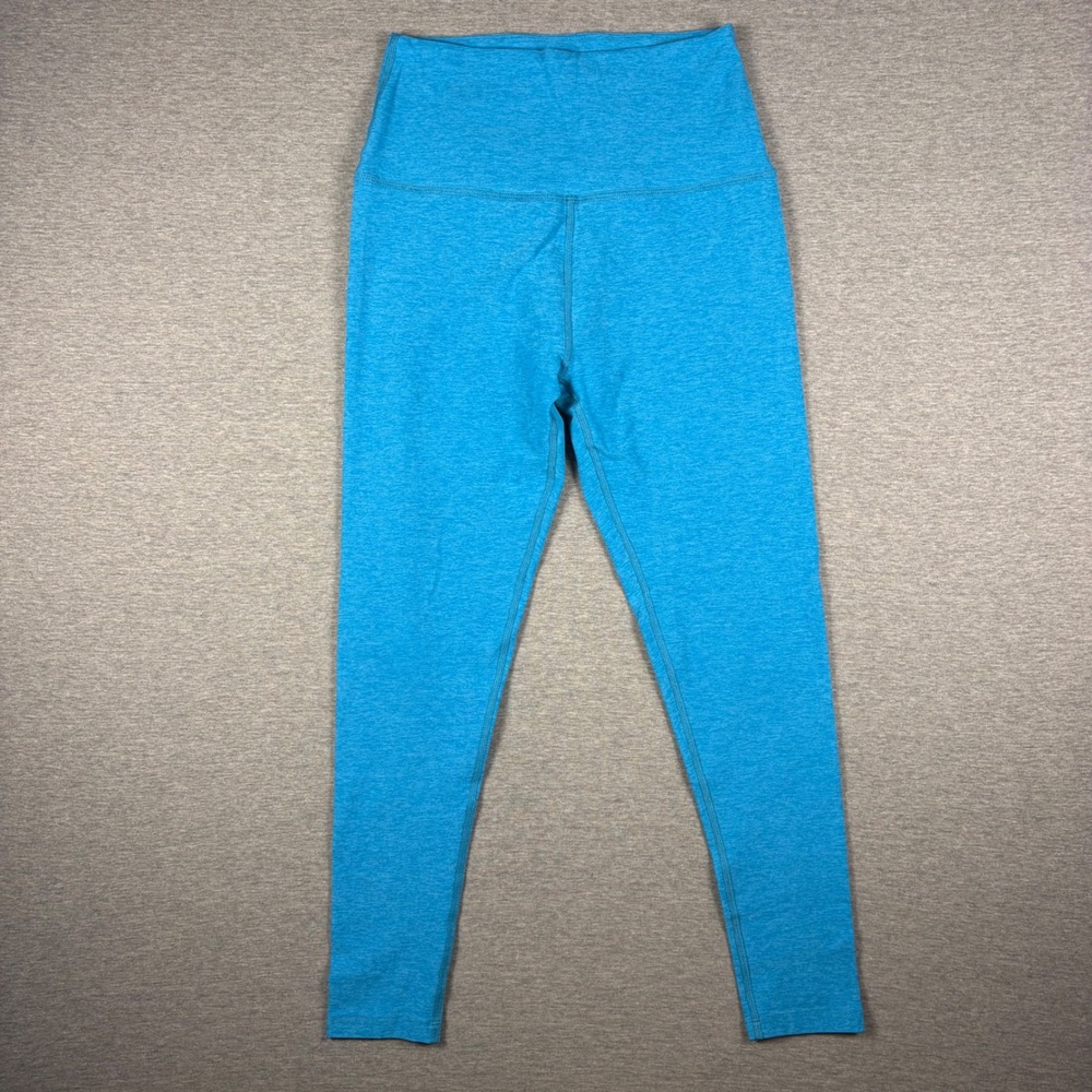 Beyond Yoga Leggings At Your Leisure Medium Spacedye High Rise Cali Blue
